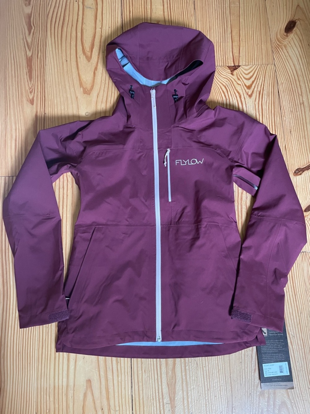 Flylow Lucy Jacket XS Ruby maroon softshell backcountry ski jacket new with tags